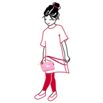 Сумка детская itbag abc friends pink