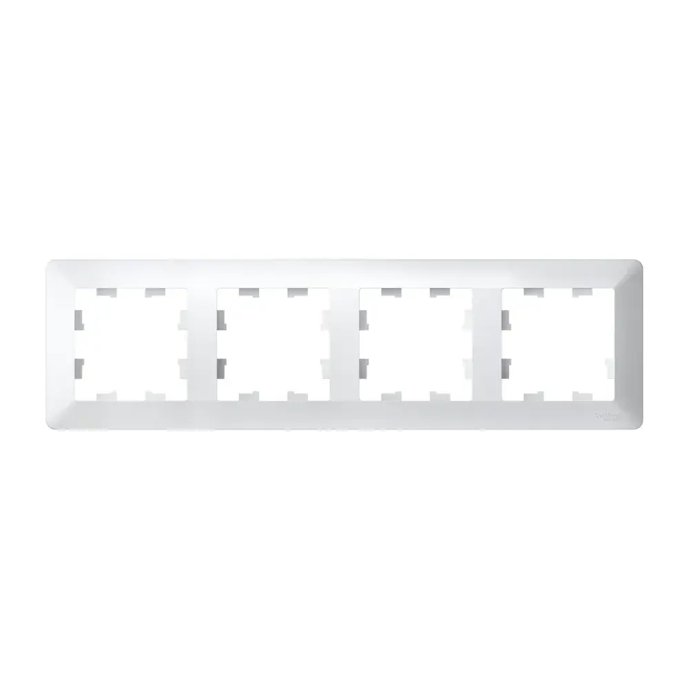 ATLASDESIGN AIR 4-постовая РАМКА, БЕЛЫЙ/дымчатый белый