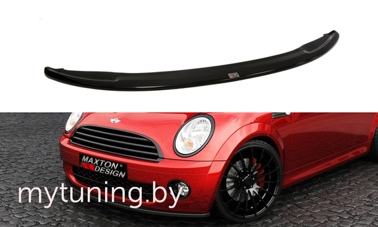 Сплиттер переднего бампера для Mini Cooper