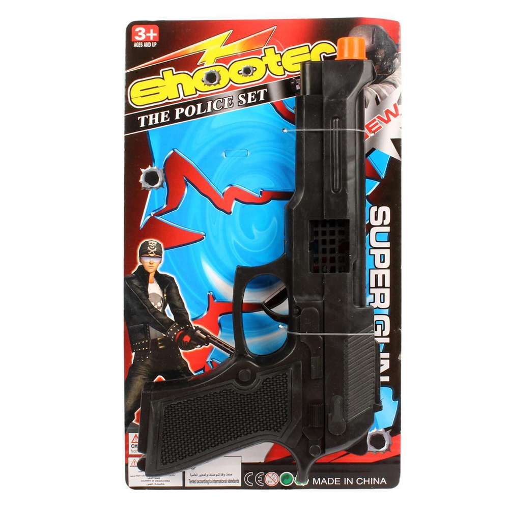 Пистолет-трещетка, блистер 304-1