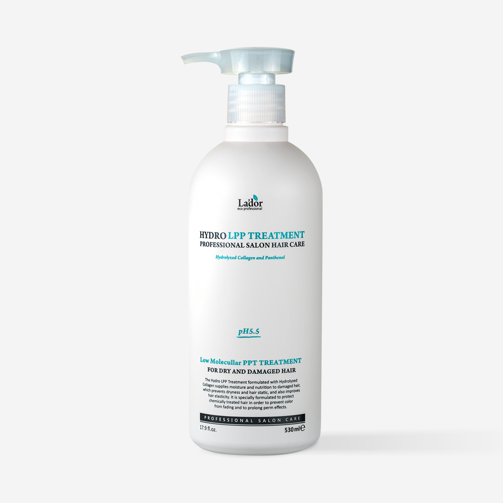 LADOR Увлажняющая маска для сухих и поврежденных волос Eco Hydro LPP Treatment 500 ml \ 530 ml \ 150 ml