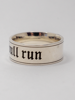 Мужское серебряное кольцо '1000 Year Bull Run' от Hodl Jewelry