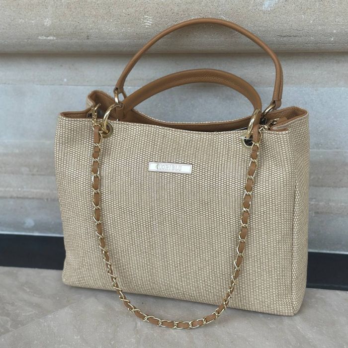 Сумка Loriblu  E6BM1602RAFFIANAURALE цвет бежевый NEW