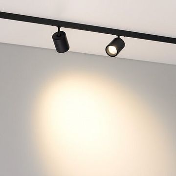 Магнитный трековый светильник 5W 3000K 051765 чёрный MAG-MICROCOSM-SPOT-ZOOM-R38-5W Warm3000 (BK, 10-55 deg, 24V) Arlight