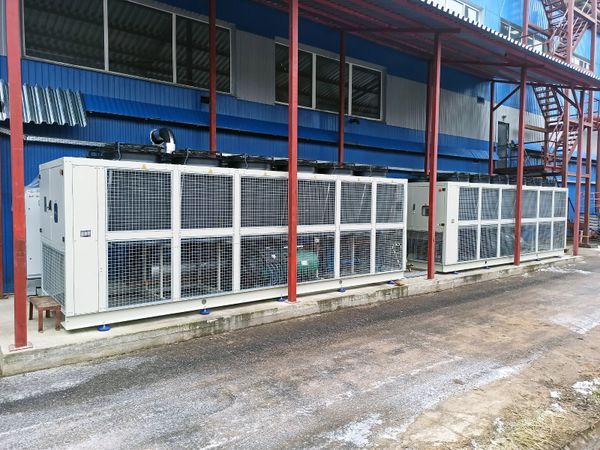 Поставка холодильной системы 930 кВт на пивоваренный завод в Смоленской области