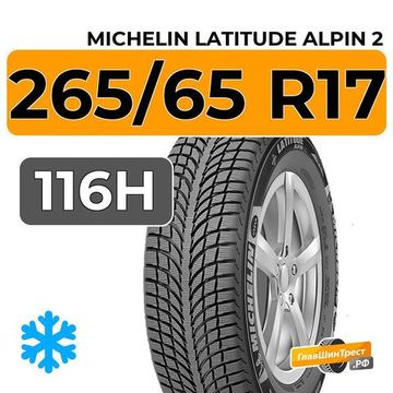 Michelin Latitude Alpin 2 265/65 R17 116H XL