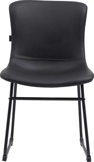 Кресло для посетителей Everprof Expo CF Экокожа Черный