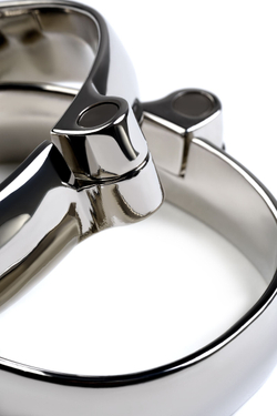 Наручники, TOYFA Metal, металл, серебристые, 11 см