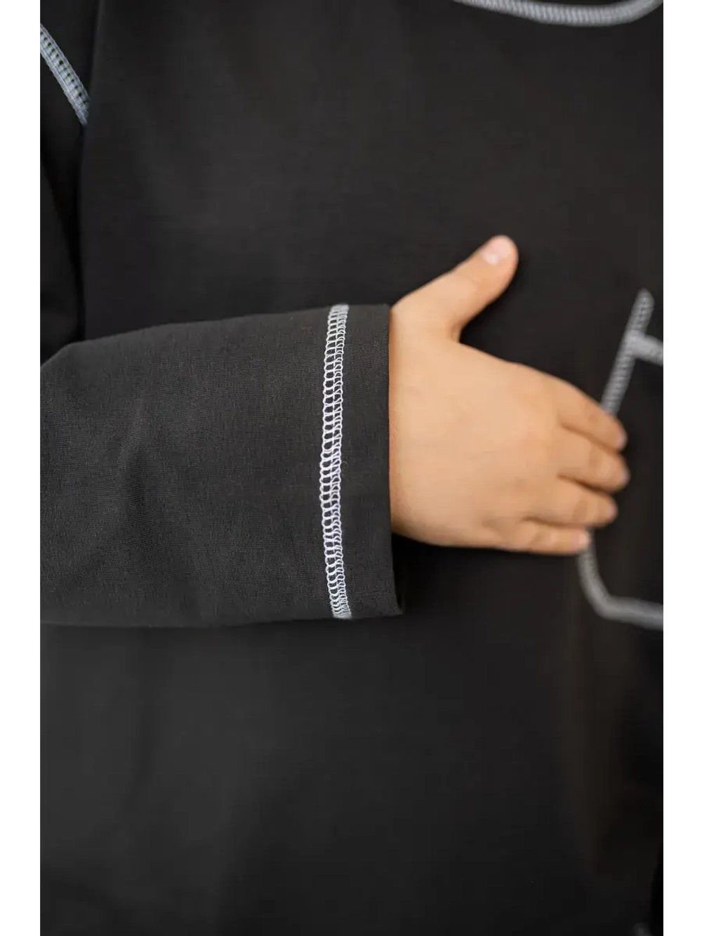 Детский лонгслив оверсайз