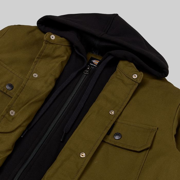 Куртка мужская Dickies Skateboarding Duck Shirt Jacket артикул:TJSK5 - купить в магазине Дайс