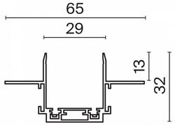 Трек встраиваемый Maytoni Busbar trunkings Radity TRA084MP-12W
