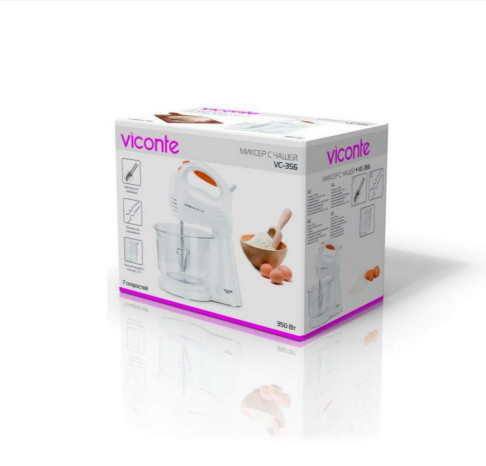 Миксер стационарный с чашей VICONTE VC-356