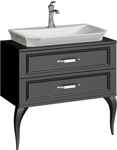 LaDonna тумба под умывальник, цвет черный LAD0108BLK