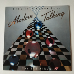 Винтажная виниловая пластинка LP Modern Talking Let's Talk About Love (The 2nd Album) (Germany 1985) Cheri Cheri Lady