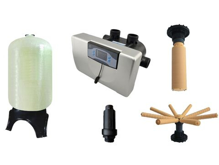 Комплект МоноКит : клапан с таймером RUNXIN F77B1 , корпус фильтра 4872 - Осветление / обезжелезивание