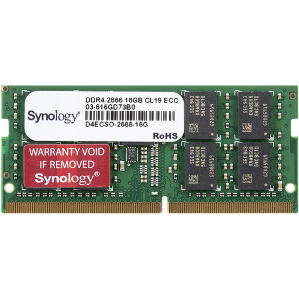 Модуль памяти  Synology D4ECSO-2666-16G
