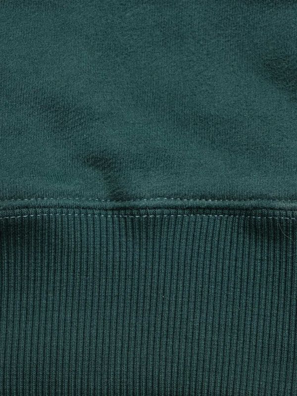 Худи Logo темно-зеленый - фото 7
