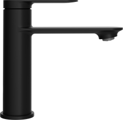 Смеситель для раковины STWORKI Сортланд S10010BK матовый черный