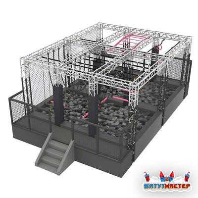 Веревочный парк ниндзя «Высота духа», 10,5×7×4 м