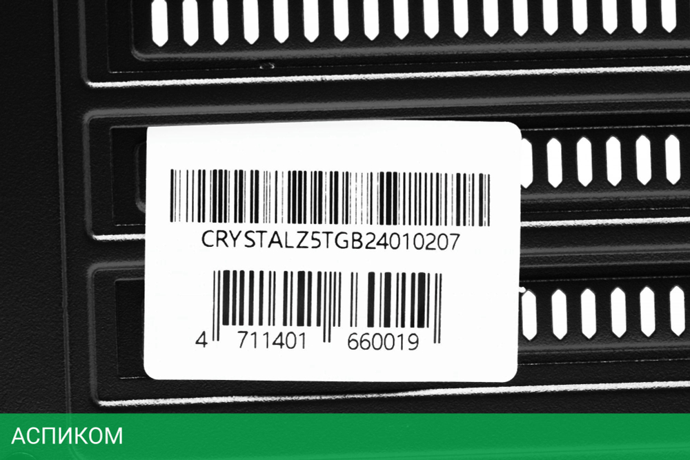 Корпус Formula Crystal Z5 без БП черный