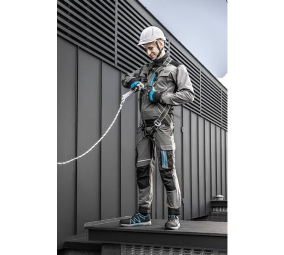 Куртка рабочая 4-way stretch темно-серая TAUBER Högert, арт. HT5K811