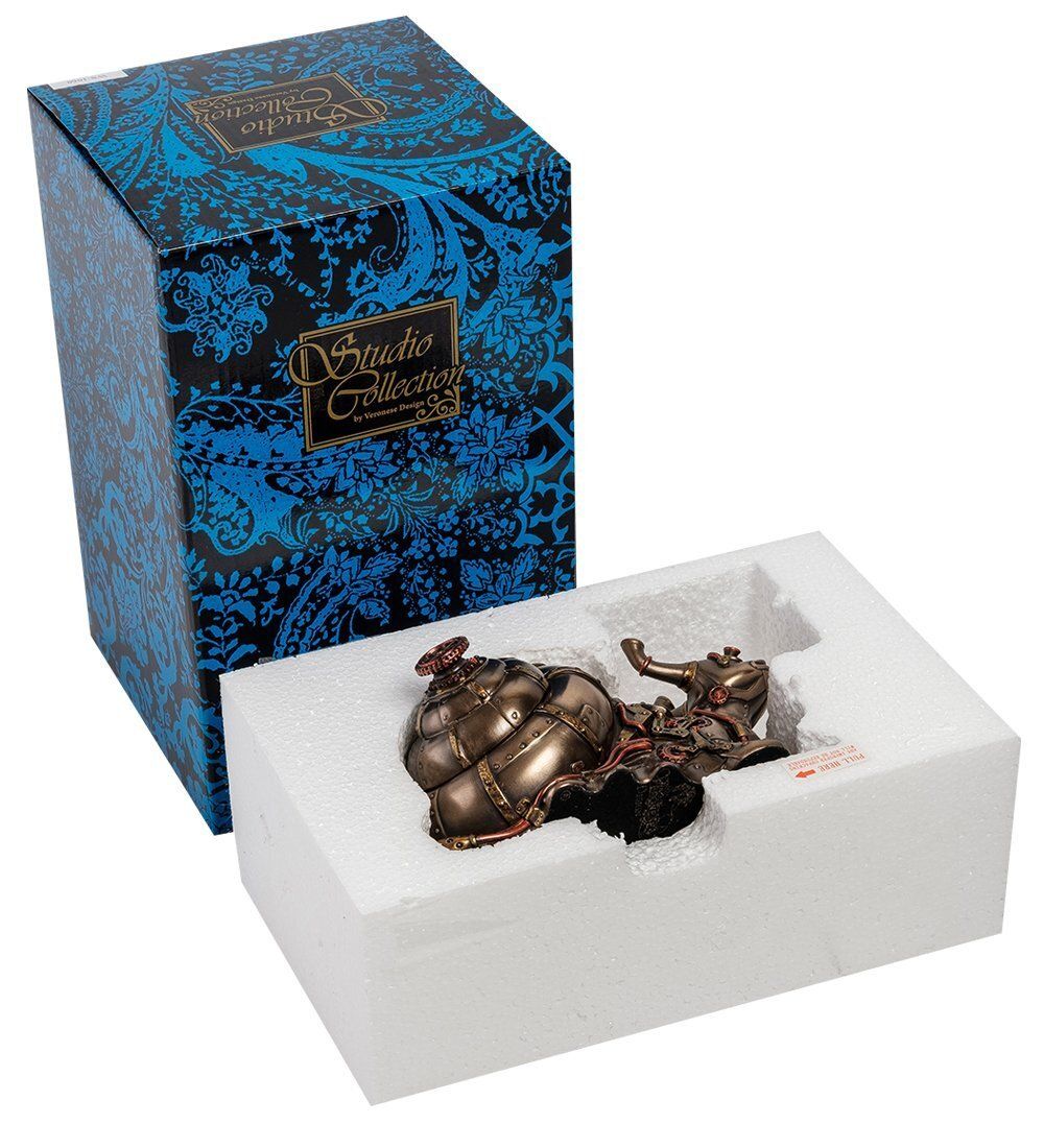 Veronese WS-1060 Статуэтка-шкатулка в стиле Стимпанк «Улитка»