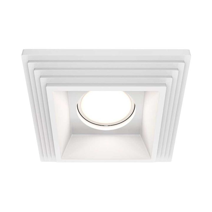 Встраиваемый светильник Maytoni Gyps DL005-1-01-W