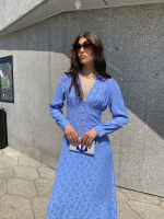 Платье «Ольга», голубой