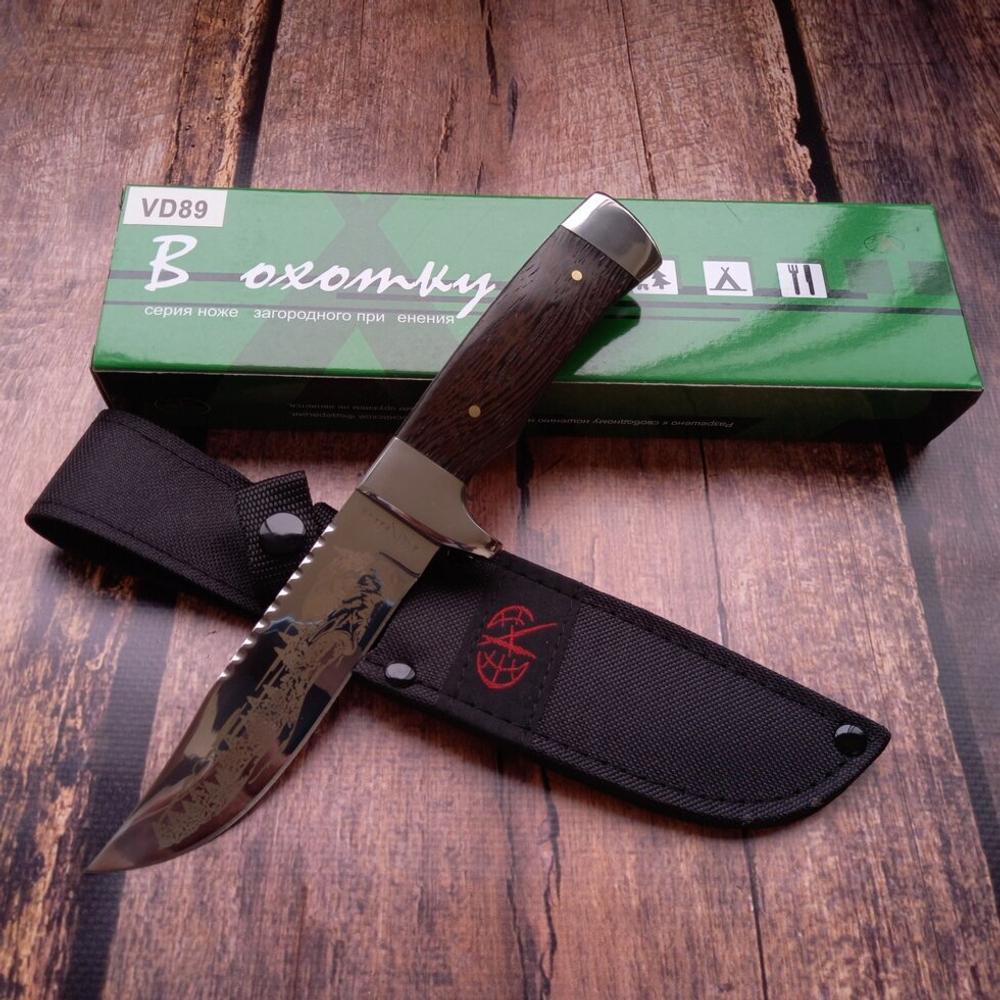Нож туристический VD89 "Тайга" Pirat
