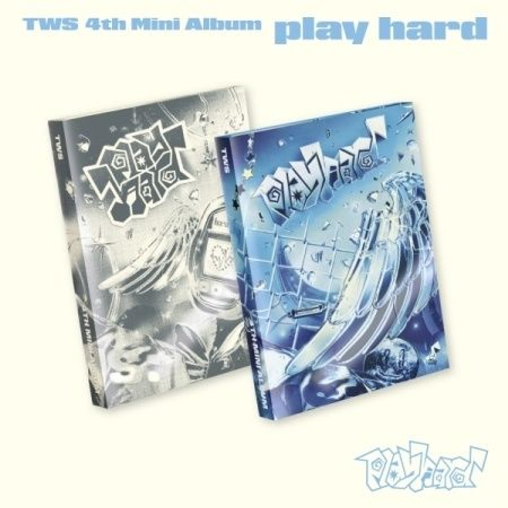 Альбом TWS - PLAY HARD 4th Mini Album 2 Version SET