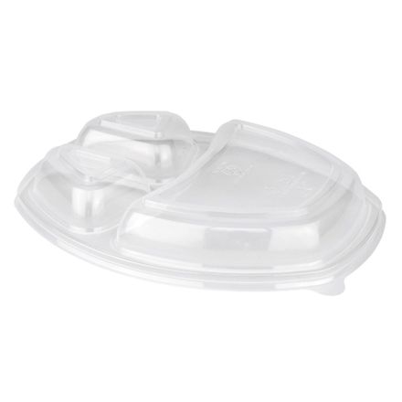 Крышки для контейнеров 3х секционных СпК-257К-3 257х202х25мм (30/300шт)