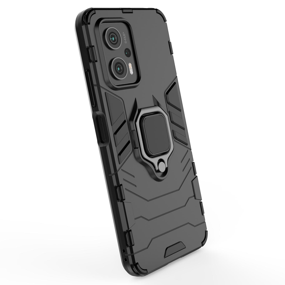 Противоударный чехол с кольцом Panther Case для Poco X4 GT