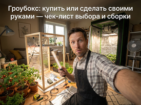 Гроубокс: купить или сделать своими руками, чек-лист выбора и сборки