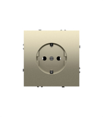 Розетка встраиваемая VOLTUM S70 с заземлением 16А, (кашемир)