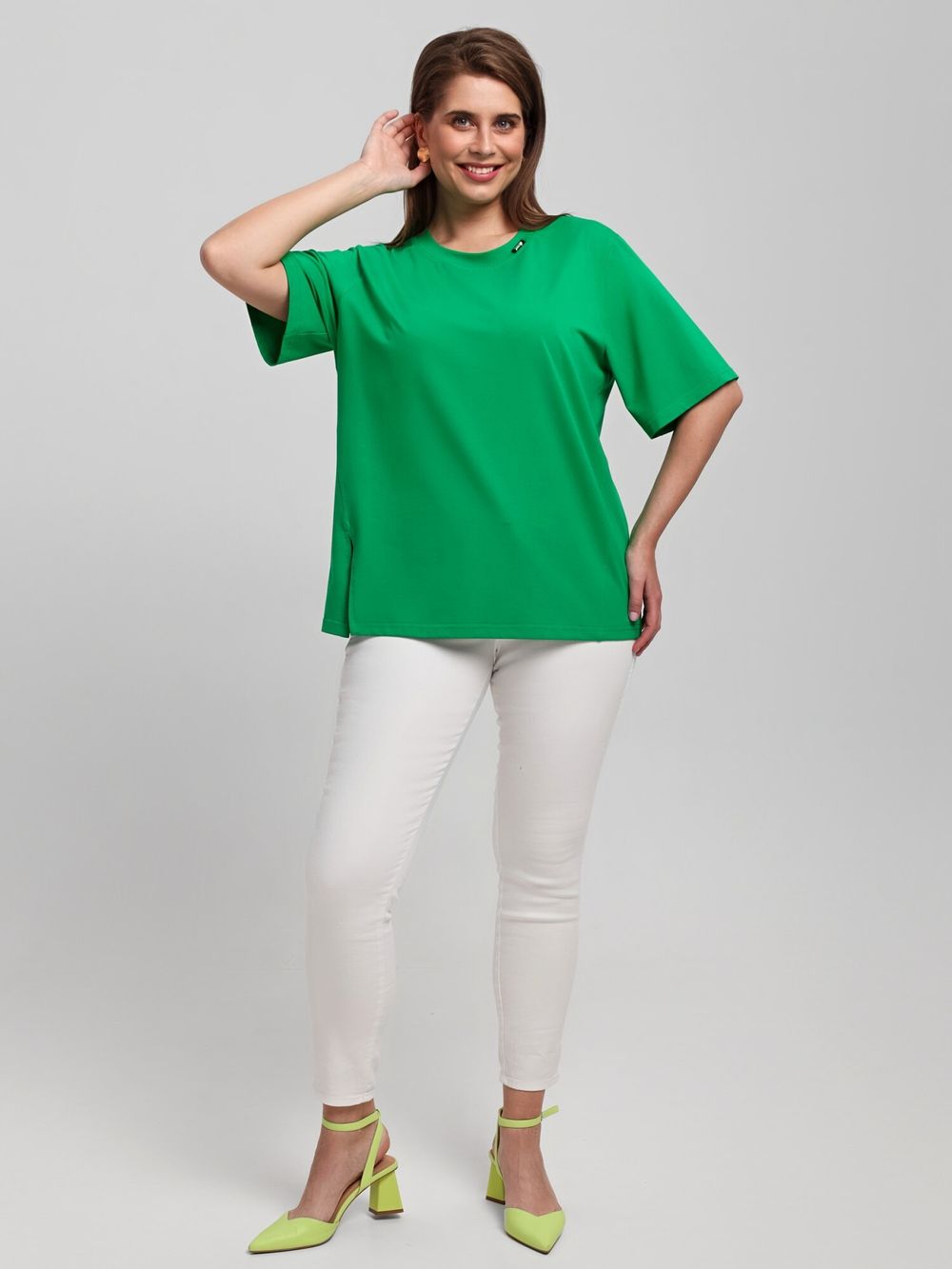 Футболка Волшебница Виотекс ЯРКО-ЗЕЛЁНЫЙ