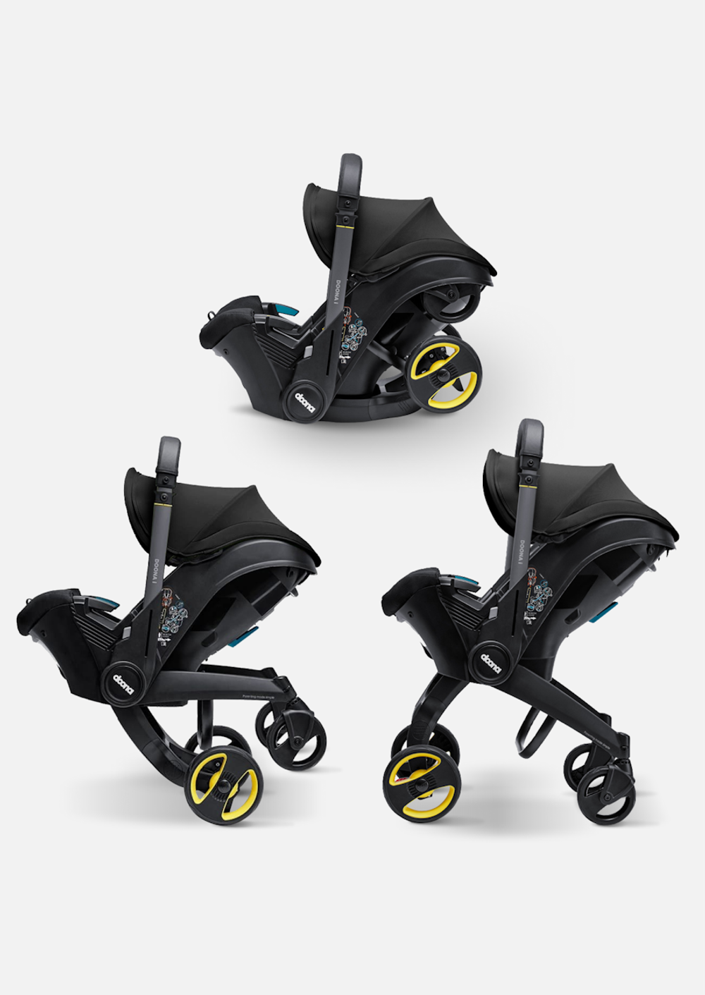Doona Коляска-автокресло Doona i / Nitro Black