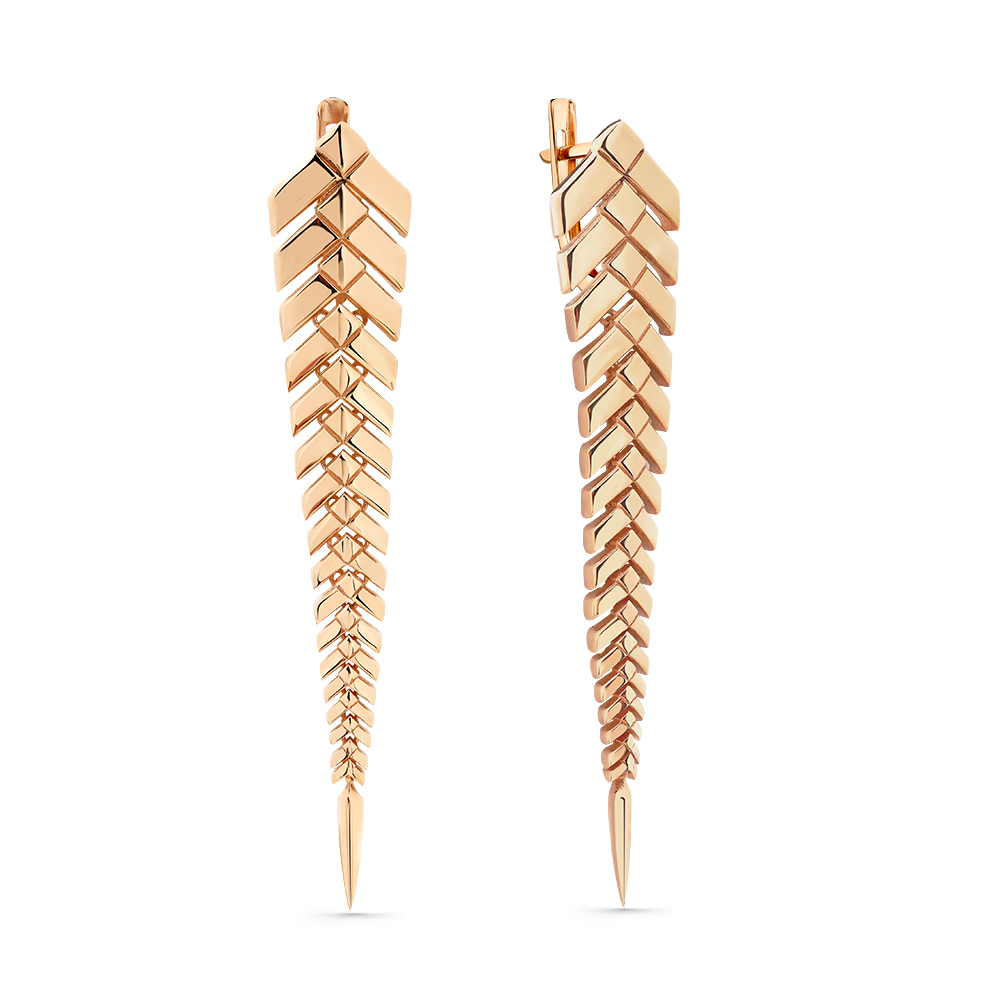 Серьги из золота 585 пробы