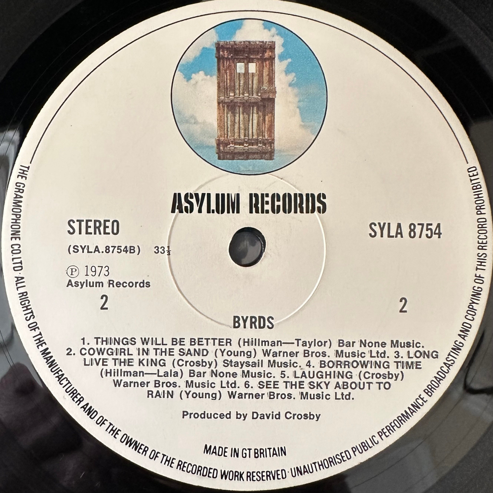 Byrds - Byrds (Англия 1973г.)