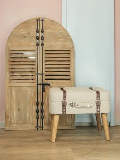 Пуфик для прихожей с ящиком