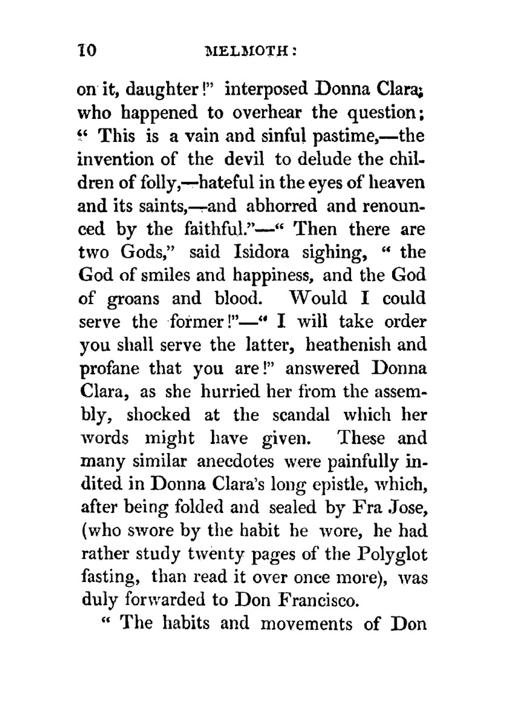 Melmoth the wanderer. Vol. 4 | Charles Robert Maturin