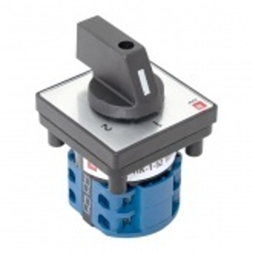 Переключатель кулачковый ПК-1-52 10А 2P "1-2" IP20 EKF pk-1-52-10