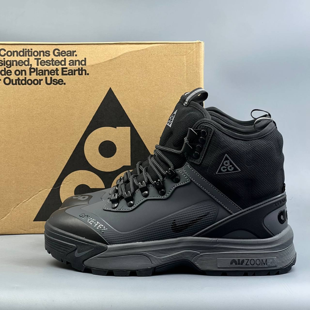 Кроссовки Nike ACG с мехом #453 (сер.)