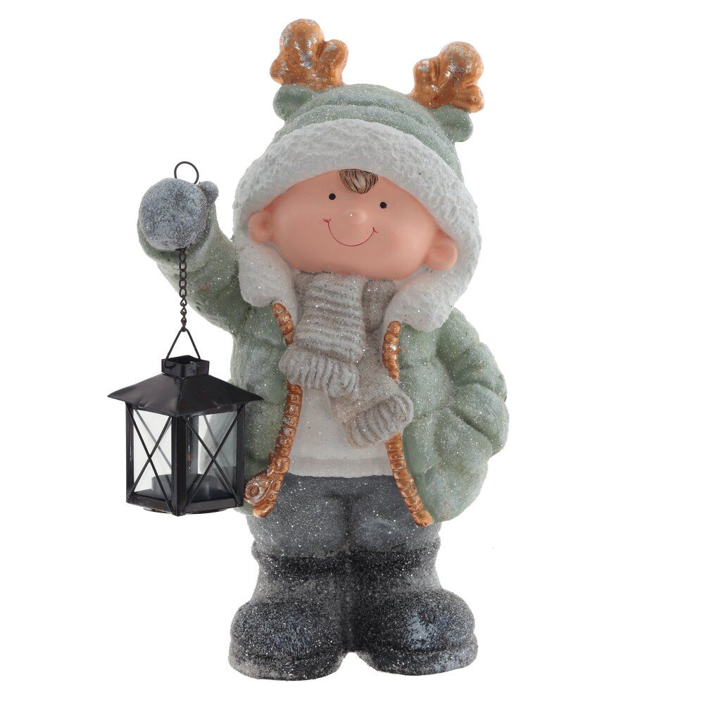 GAEM Фигурка декоративная "Мальчик", L26 W19 H40 см, 2в.