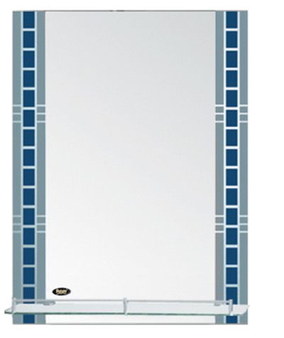 706 Зеркало с полкой 700*500 РОТАТО  (10/1шт)