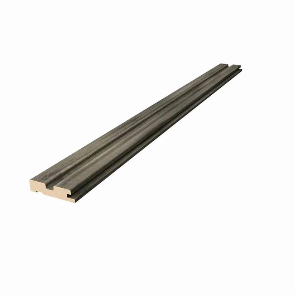 Стеновая панель реечная стартовая Альберо, Эко-шпон пепельный ясень, 67*16*2750 мм