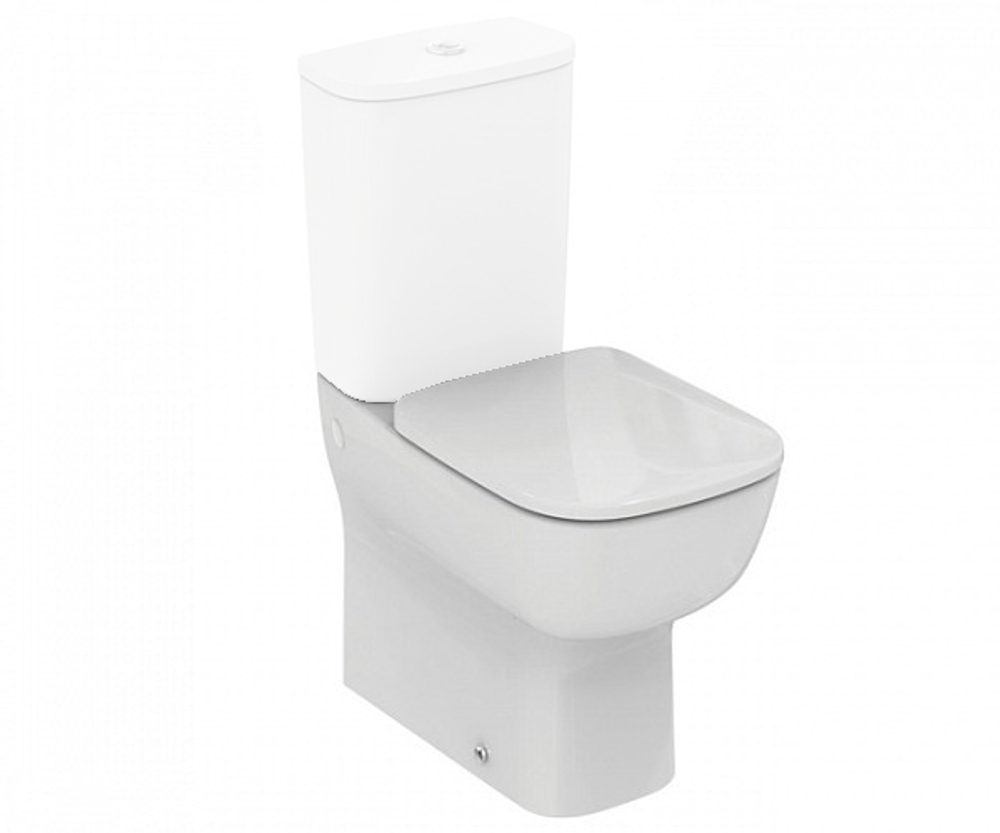 Унитаз-компакт (чаша) Ideal Standart ESEDRA напольный, короткая проекция, глубокий смыв (T282001)