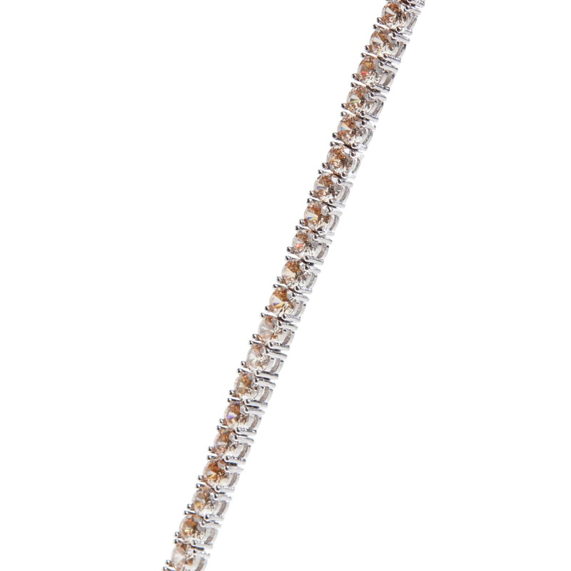 Колье Теннисное – Шампанское