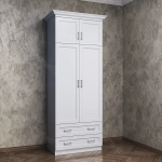 Шкаф распашной с антресолью 2/4