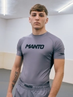 Рашгард MANTO LOGO DUAL - серый