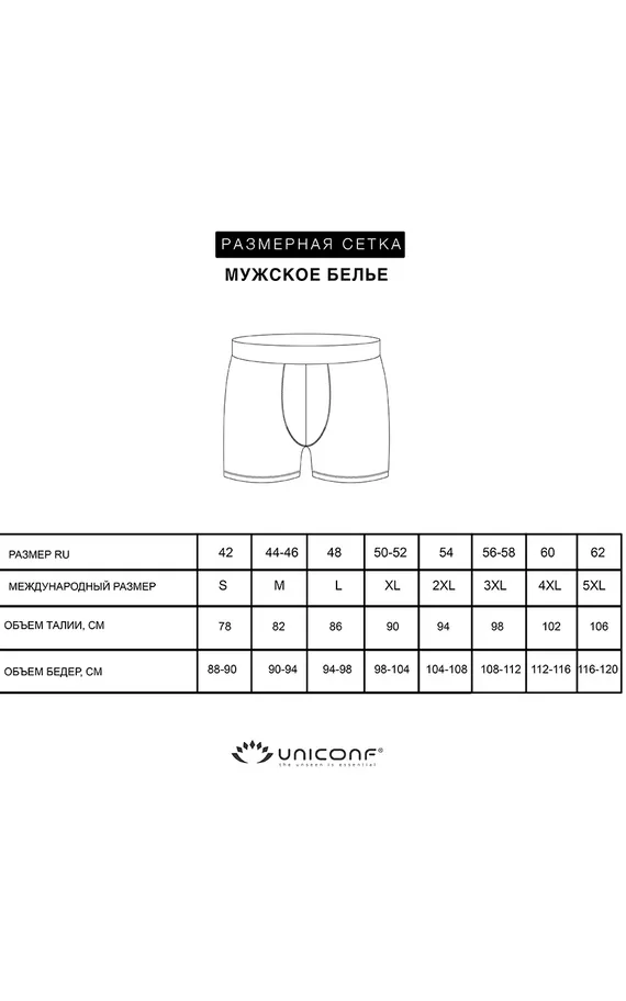 Мужские трусы BBM60 Серый